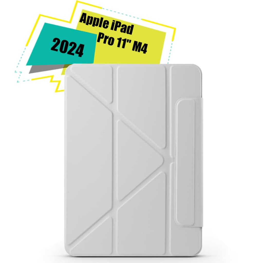 Чохол до планшета BeCover Ultra Slim Origami Magnetic Apple iPad Pro 11" M4 2024 Gray (712962)