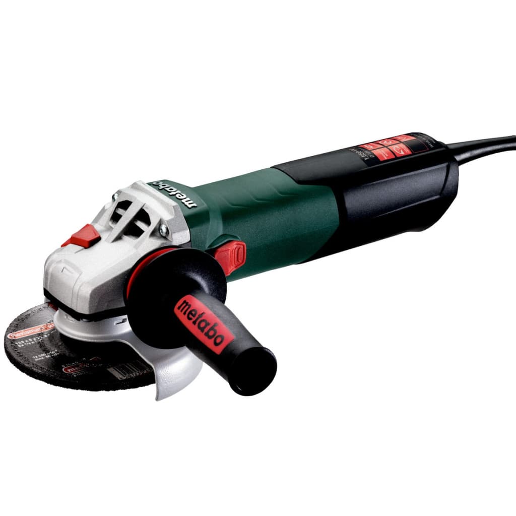 Шліфувальна машина Metabo Шліфмашина кутова Metabo WEVA 15-125 Quick 125мм 1550Вт 2800-11000обхв 2.5 (600496000)