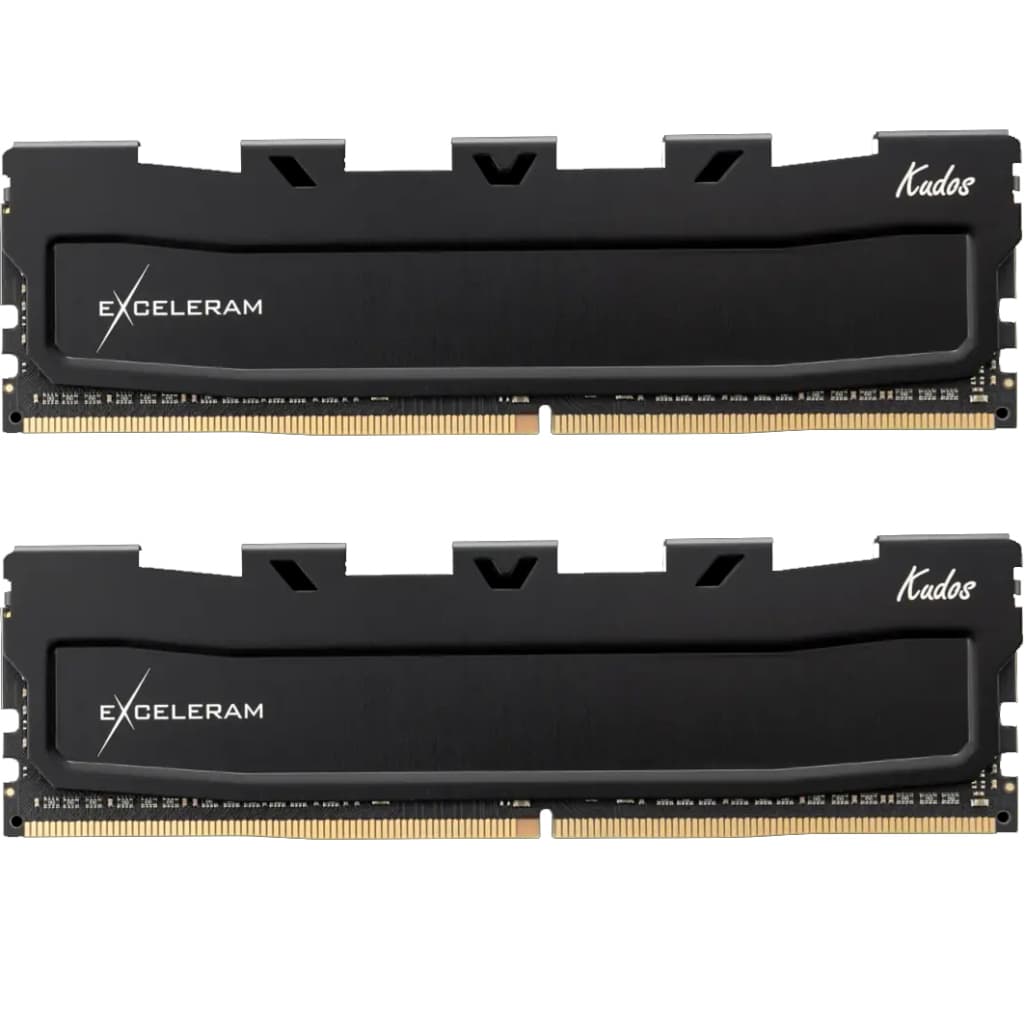 Модуль пам'яті для комп'ютера DDR5 48GB (2x24GB) 6000 MHz Black Kudos eXceleram (EK50480604048CD)