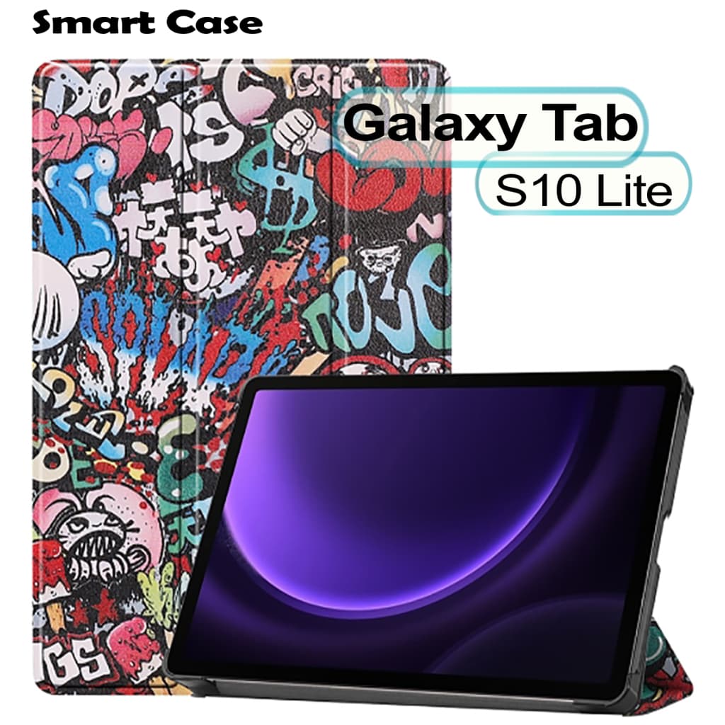 Чохол до планшета BeCover Smart Case Samsung Galaxy Tab S10 Lite SM-X400/406 10.9" Graffiti (713848)