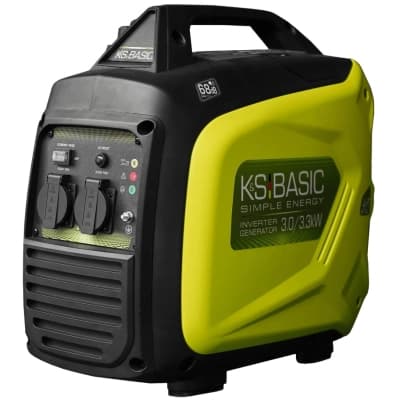 Генератор Konner&Sohnen інверторний KS 3100i S, 230В, 3.1кВт, ручний тартер, 21.5кг (KSB33IS)