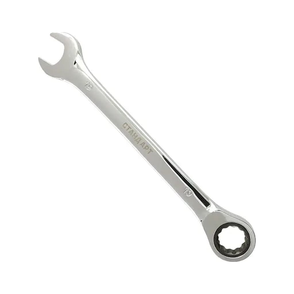 Ключ Стандарт ріжково-накидної з тріскачкою 13мм, 178мм (GW13ST)
