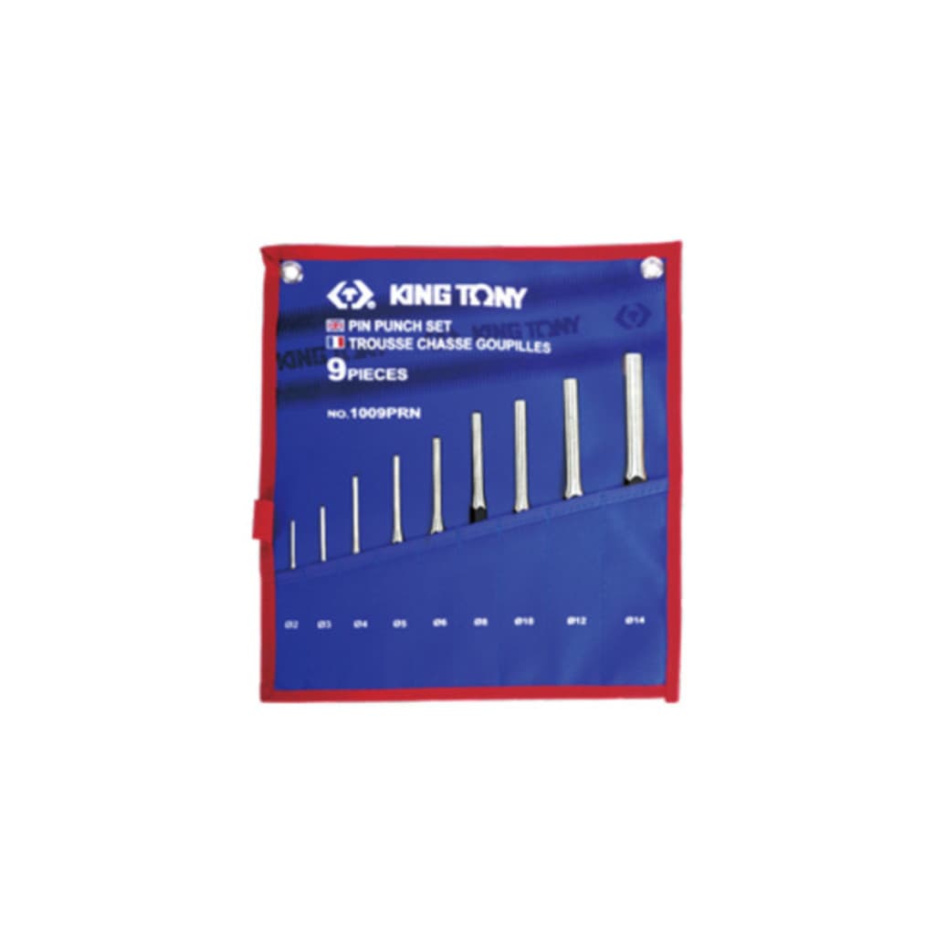 Пробійник KING TONY 9 шт. (1009PRN)