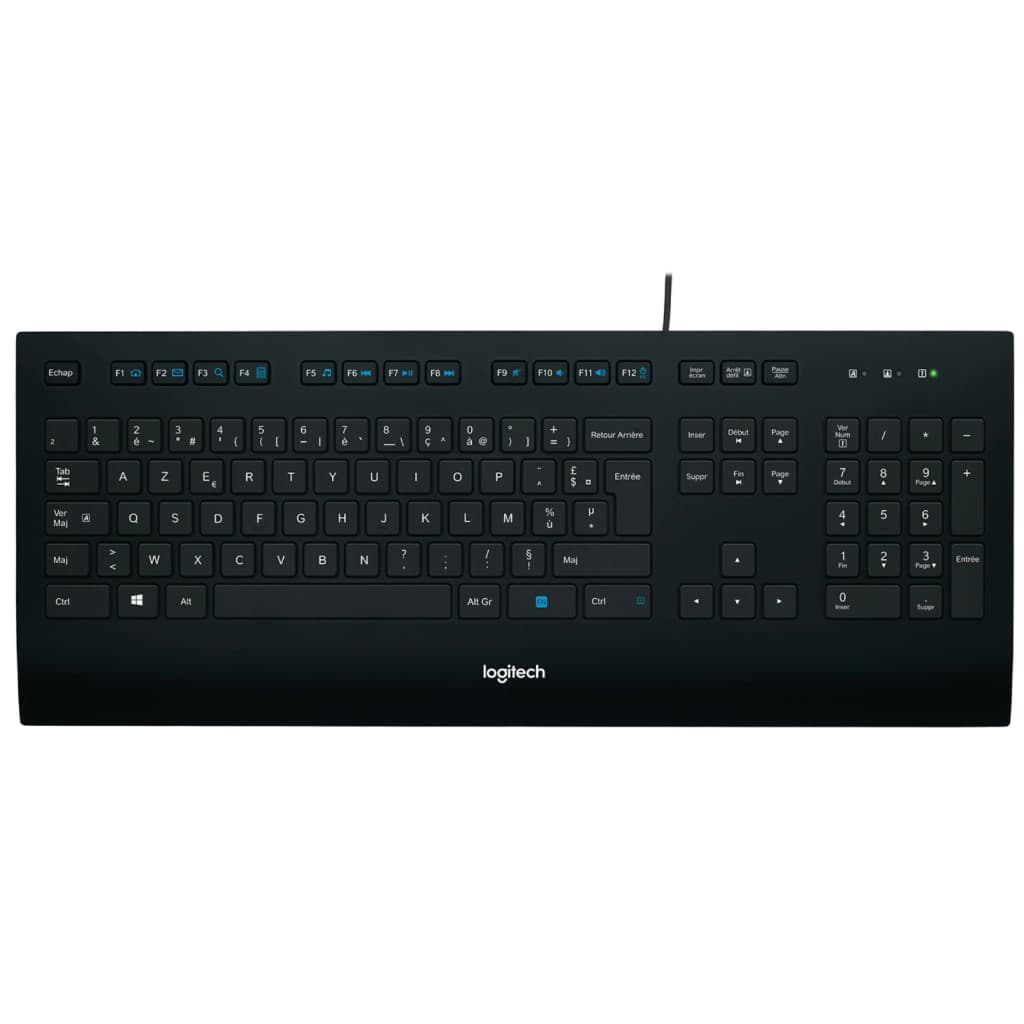 Клавіатура Logitech K280e for Business USB UA Black (920-005217)