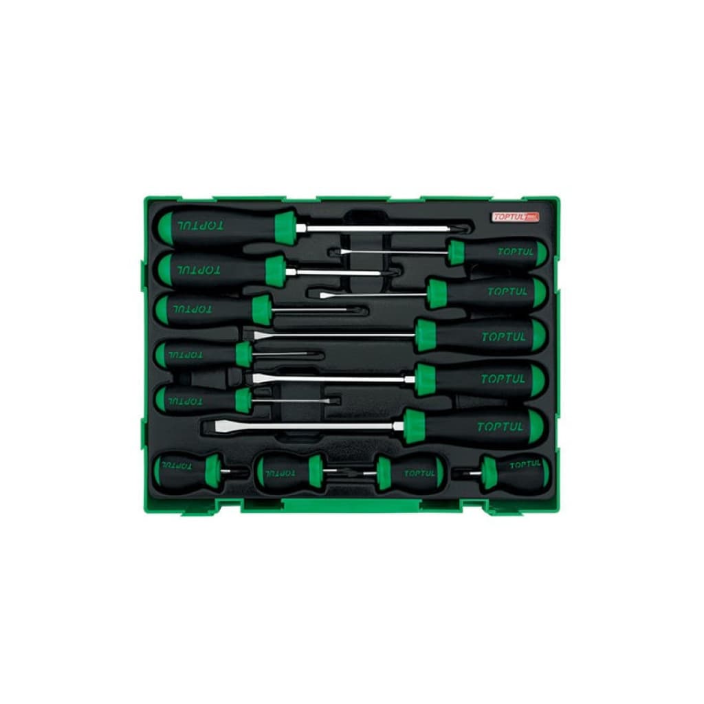Набір викруток Toptul у ложементі 14шт. (GTC1401)