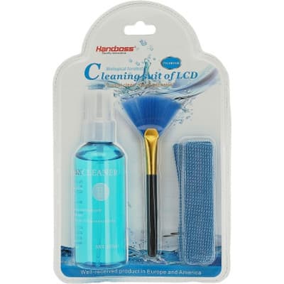 Універсальний чистячий набір HANDBOSS Cleaning Screen Kit 3in1, 100ml, brush, microfiber (FH-HB010E)