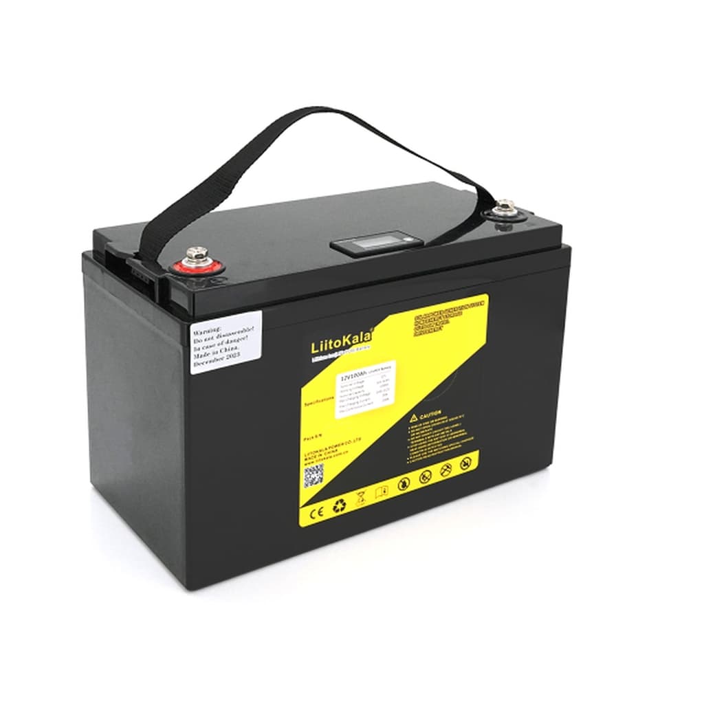 Батарея LiFePo4 Liitokala 12.8V 100Ah LCD (LiFePO4-12,8V100+LCD)