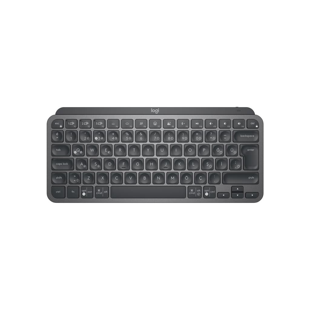 Клавіатура Logitech MX Keys Mini Wireless Illuminated UA Graphite (920-010498)