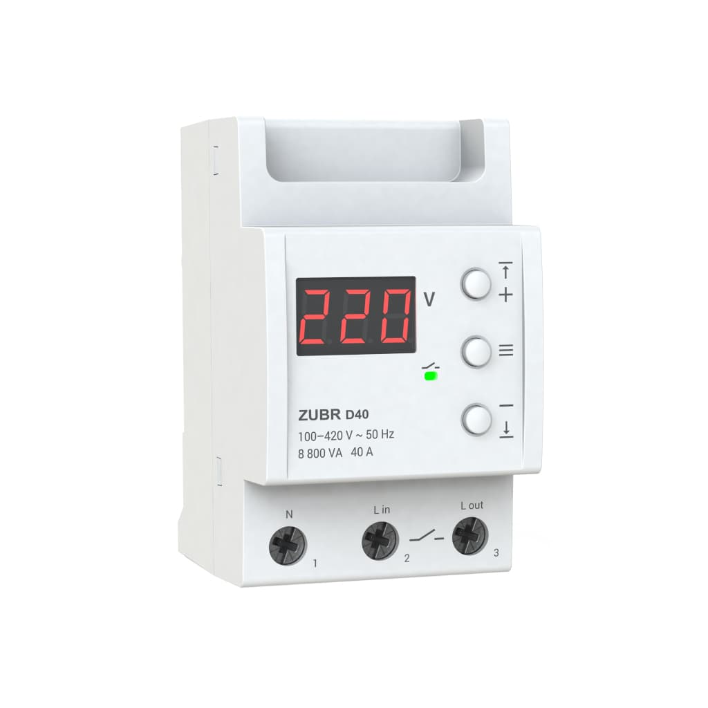 Реле напруги ZUBR D40 (4820120220425)