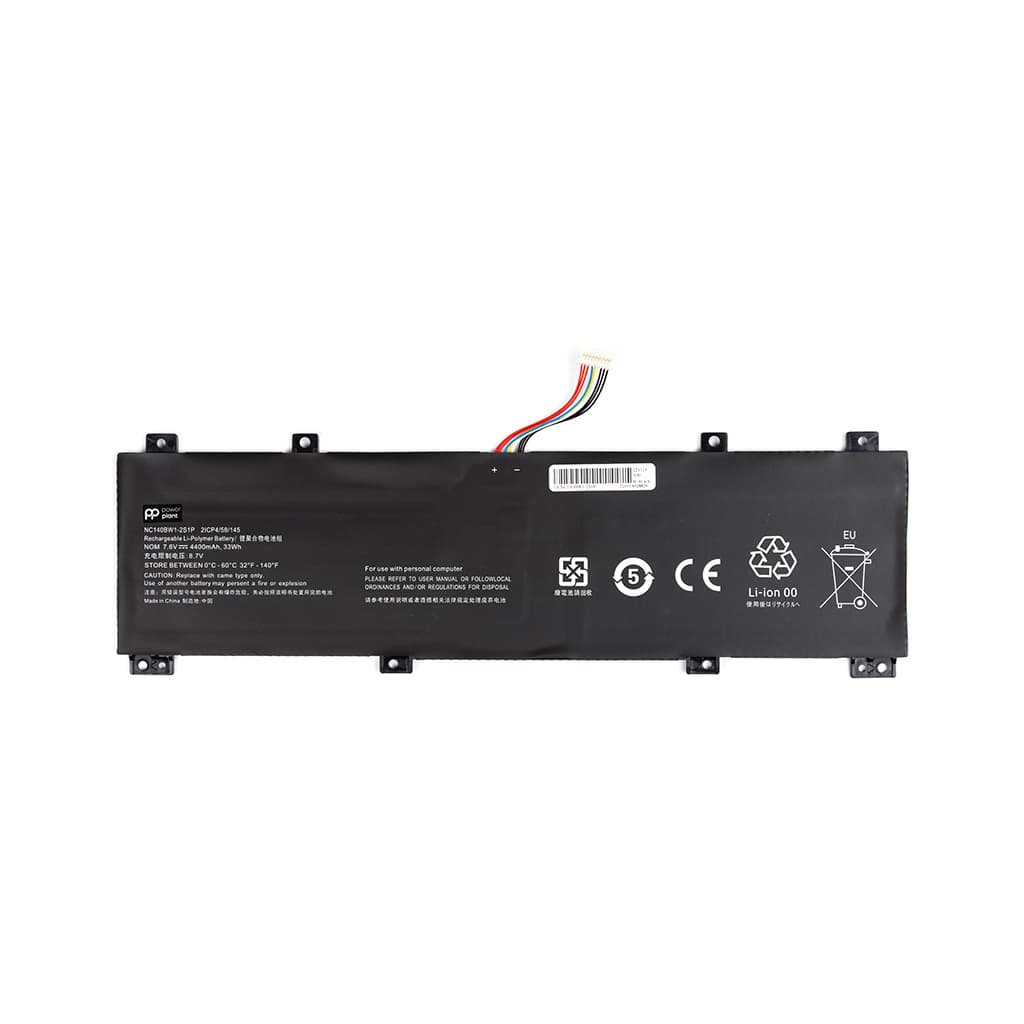 Акумулятор до ноутбука LENOVO IdeaPad 100S-14IBR 14" (NC140BW1) 7.6V 4400mAh PowerPlant (NB481767)