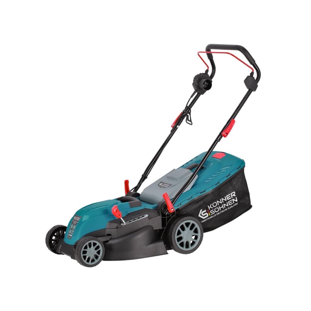 Газонокосарка Konner&Sohnen KS 38LM 1400Вт 38см 25-75мм 230 - 240В 40л 3250об/хв (KS38LM)