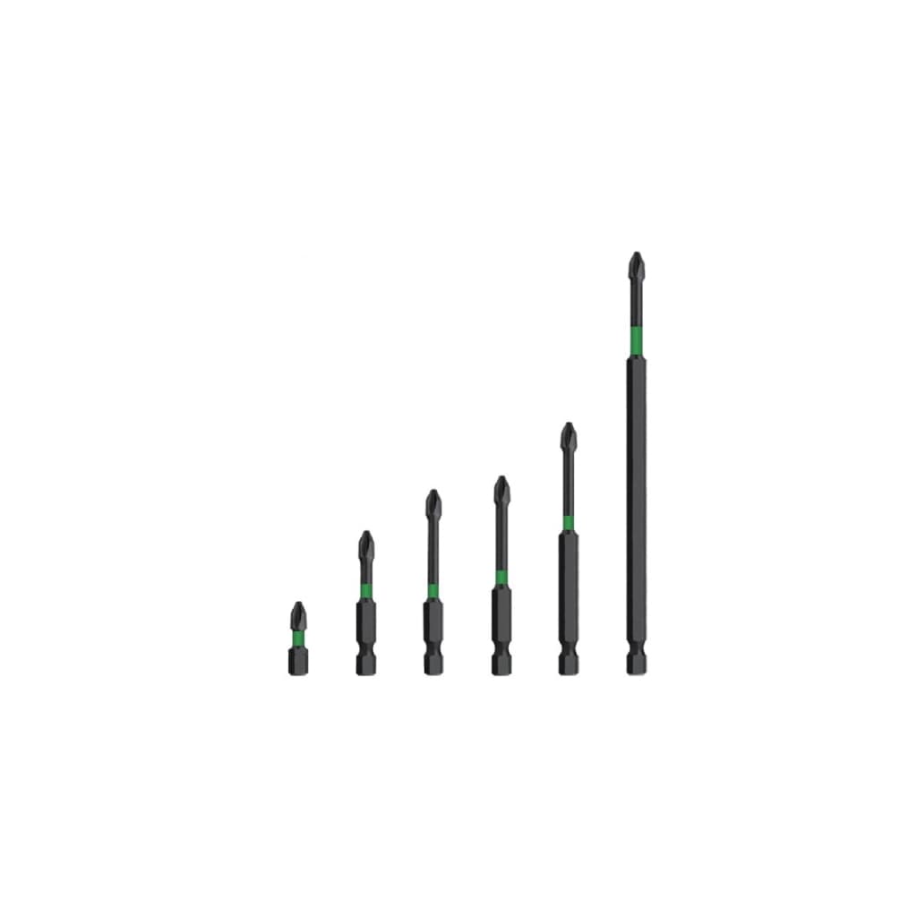 Набір біт YOSO YOSO-306 PH-2, 6шт. 15; 25; 50; 65; 90; 150мм (YT40332)