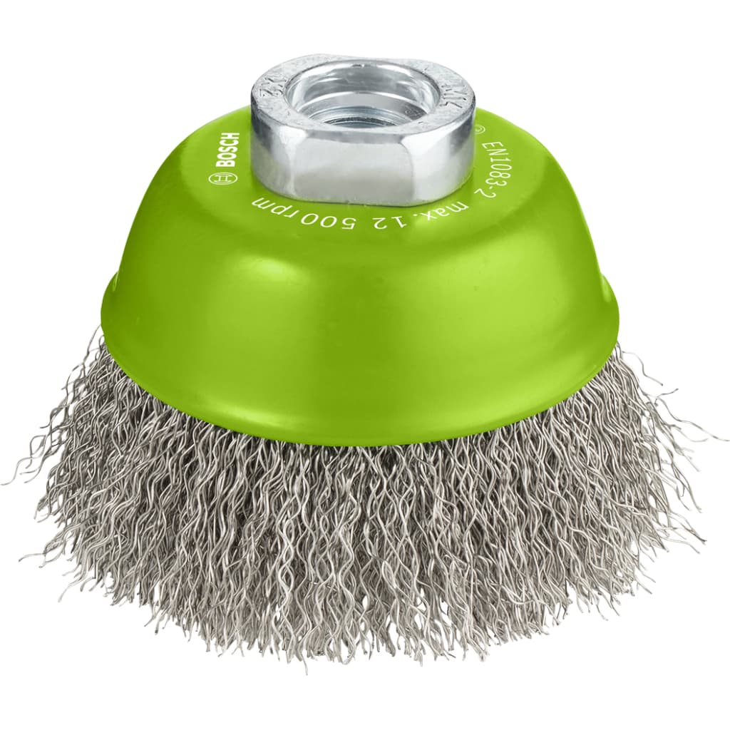 Щітка для електроінструменту Bosch Professional чашкова, нержавіюча 75мм, 0.3мм, M14 (2.608.622.102)