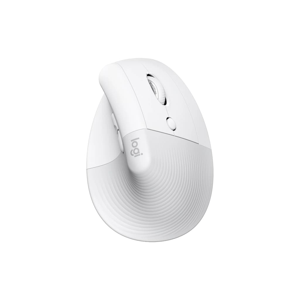 Мишка Logitech Lift for Mac Vertical Ergonomic Mouse Off White (910-006477)