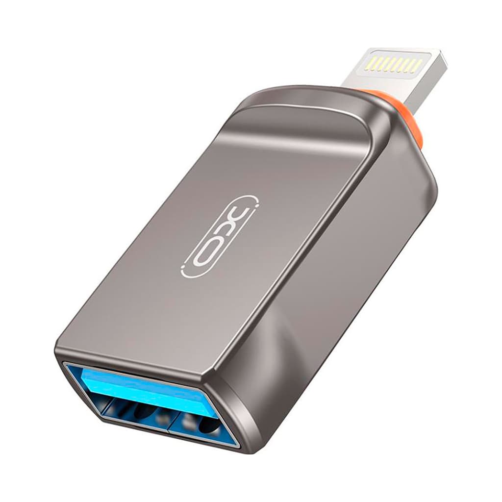 Перехідник OTG USB to Lightning XO (NB281A-IA.tranish)