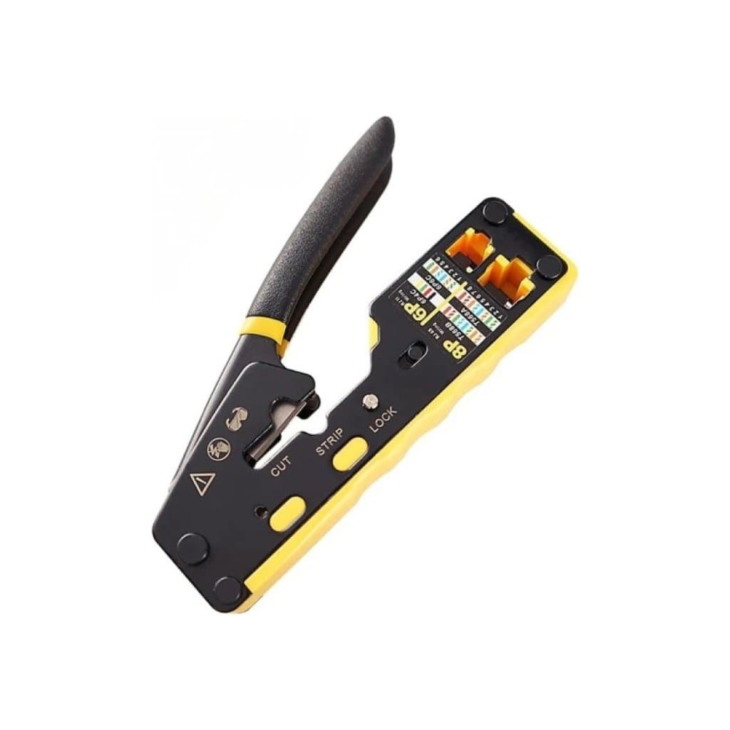 Інструмент Eserver RJ-45 (8P8C), RJ-12/11 (6P6C/6P4C), для прохідних конекторів (WT-4227B)