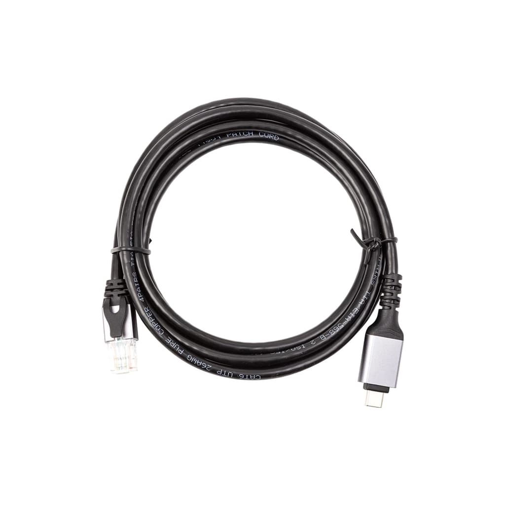 Дата кабель USB-C to RJ45 Ethernet 2.0m PowerPlant (CA914920)