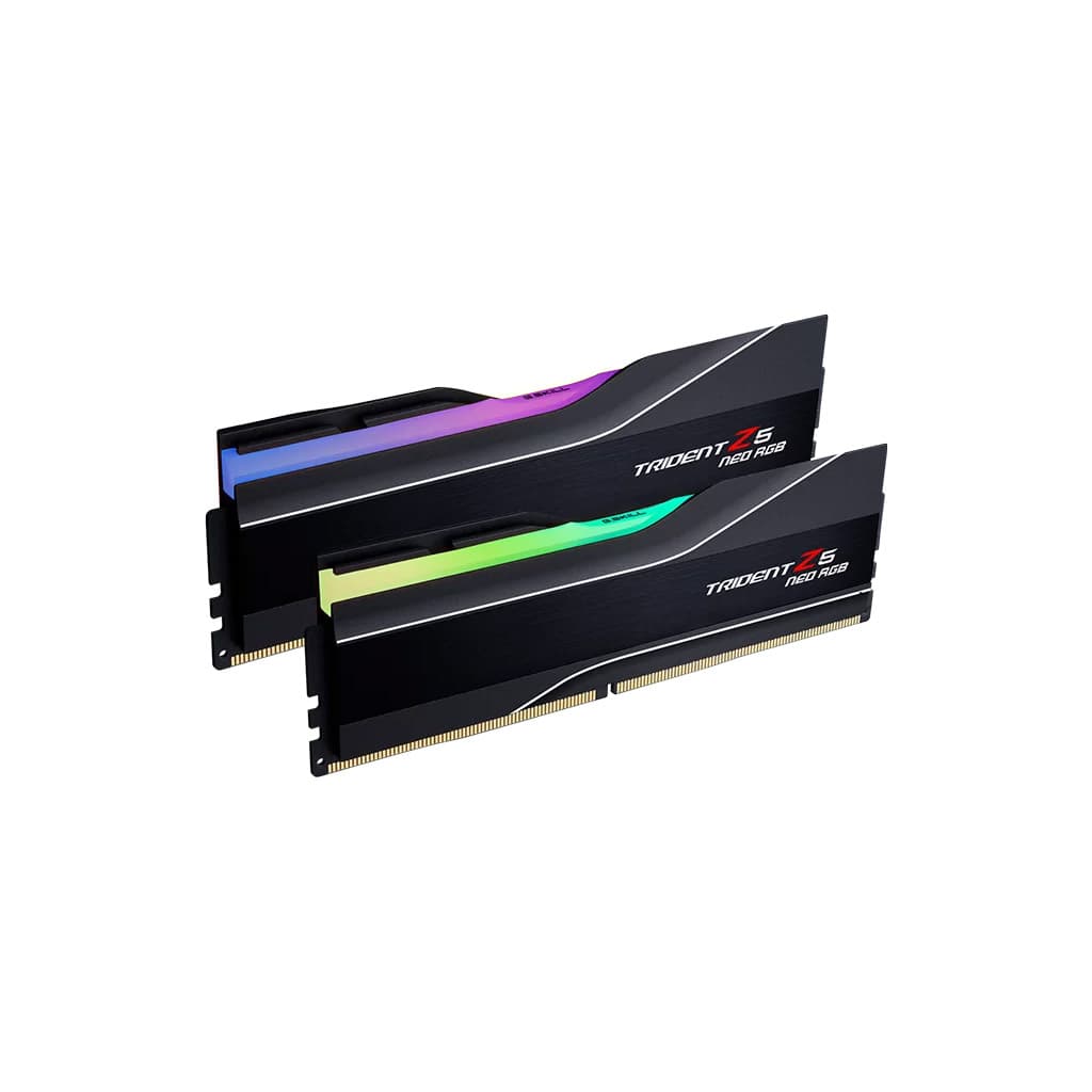 Модуль пам'яті для комп'ютера DDR5 32GB (2x16GB) 6400 MHz Trident Z5 Neo RGB Black G.Skill (F5-6400J3239G16GX2-TZ5NR)