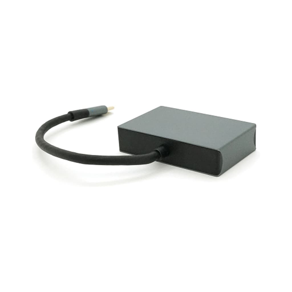 Концентратор Voltronic USB-C 2-in-1 HDMI + VGA 0.23m silver (YT-HTC2in1)