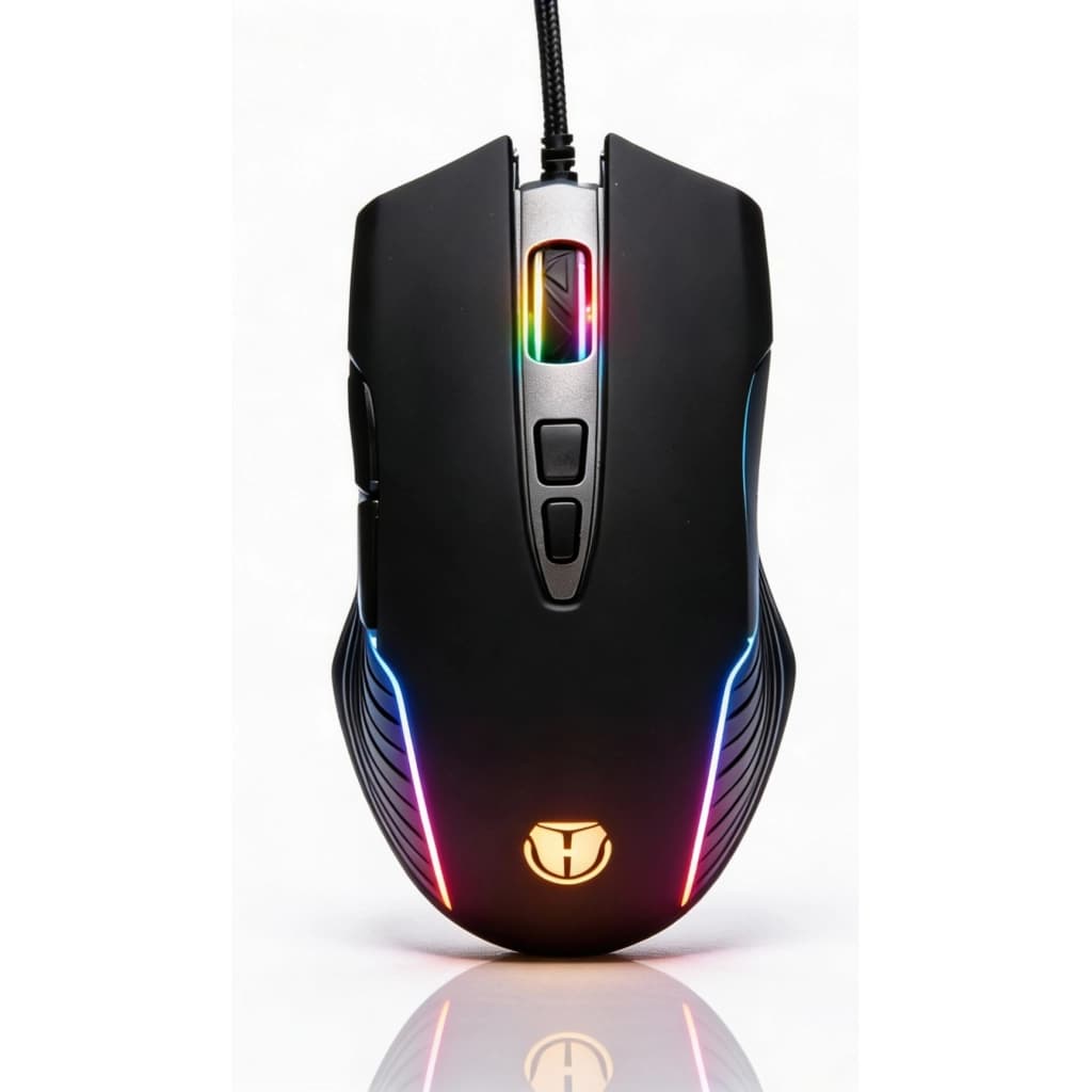 Мишка Hölmer M-03GS USB Black (M-03GS)