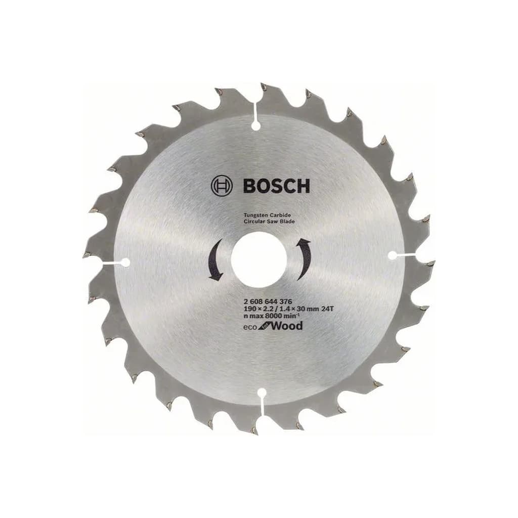 Диск пильний Bosch optiline Eco, 190x30мм, 24T (2.608.644.376)