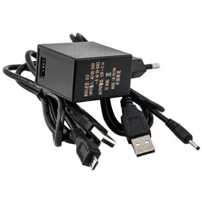 Блок живлення до планшета PowerPlant IBM/LENOVO 220V 11W: 5.2V 2.2A (Micro USB) (IB11OMICR)