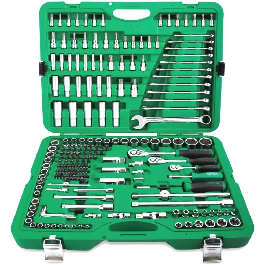 Набір інструментів Toptul професійний 1/4", 3/8", 1/2" 216од. (GCAI216R)