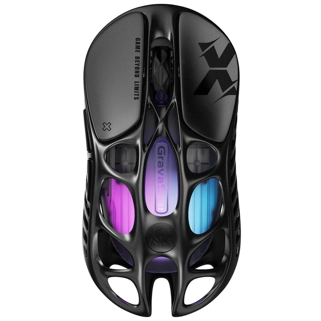 Мишка GravaStar Mercury X Wireless/Bluetooth/USB Black (GSX_BLK)