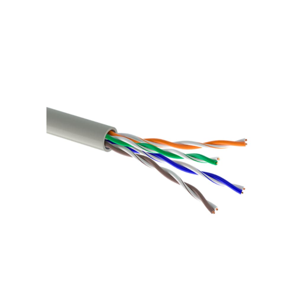 Кабель мережевий OK-Net UTP cat.5e 100м (U/UTP-cat.5Е) (КПВ-ВП (350) 4*2*0,50 / 100)