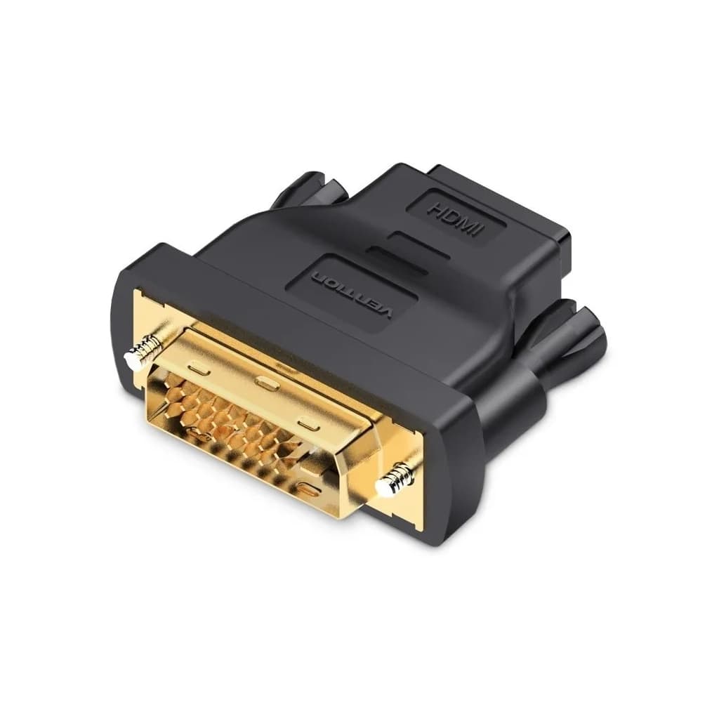 Перехідник HDMI F to DVI M 24pin VENTION (ECDB0)