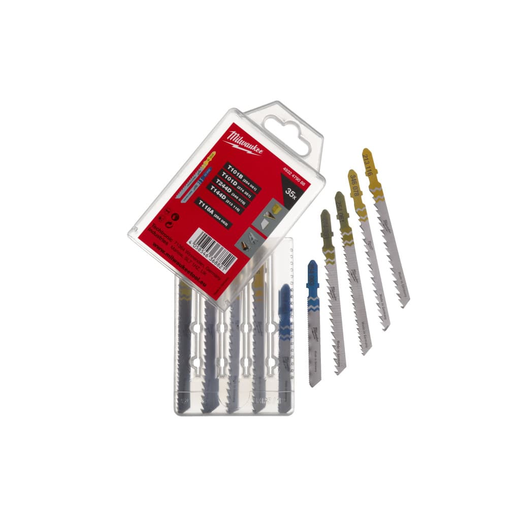 Полотно Milwaukee набір для електролобзиків - 35 шт (4932479088)