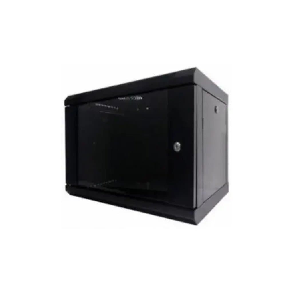 Шафа настінна Hypernet 9U 19" 600x500 (WMNC-500-9U-FLAT-BLACK)
