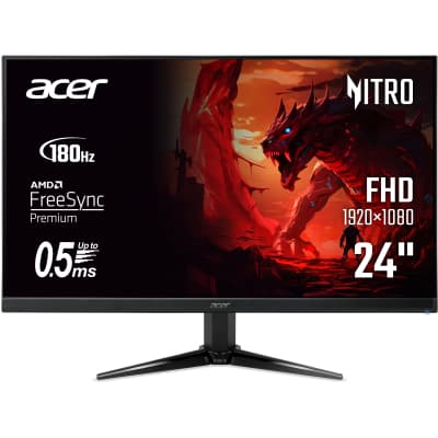 Монітор Acer 23.8" QG241YM3bmiipx (UM.QQ1EE.301) IPS Black