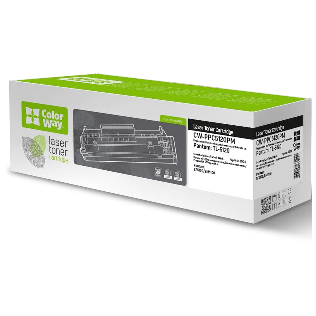 Картридж ColorWay Pantum TL-5120P BP5100/BM5100 3K (CW-PPC5120PM)