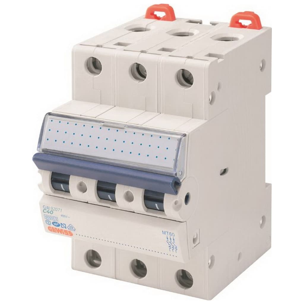 Автоматичний вимикач GEWISS 3-п. 40A 6kA С (GW92071)