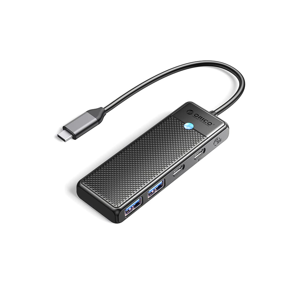 Концентратор Orico USB-C to 2xUSB-C + 2xUSB3.0 (CA914210)