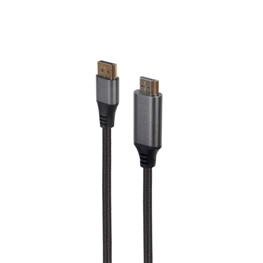 Кабель мультимедійний DisplayPort M to HDMI M 1.8m 4K60Hz Cablexpert (CC-DP-HDMI-4K-6)