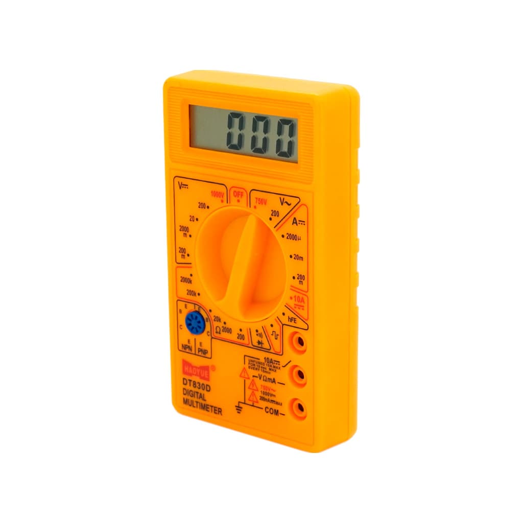 Цифровий мультиметр HAOYUE DT-830D, щупи, Box (HAOYUE DT-830D)