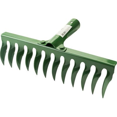 Граблі Grad кручені 12 зубів 320x82мм заклепувальне кріплення (29351)