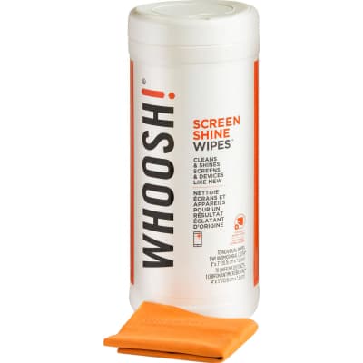 Серветки Whoosh! Screen Shine 70 WIPES + 1microfiber 14х14cm (1FGWP70ENFR/1FG70WPENFR)