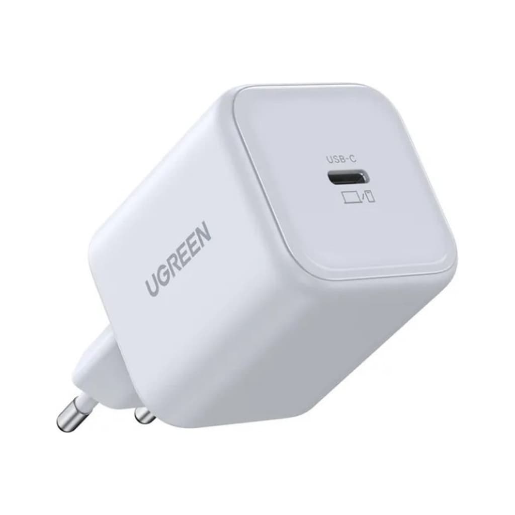 Зарядний пристрій Ugreen USB-C GaN 45W X524 white (65053)