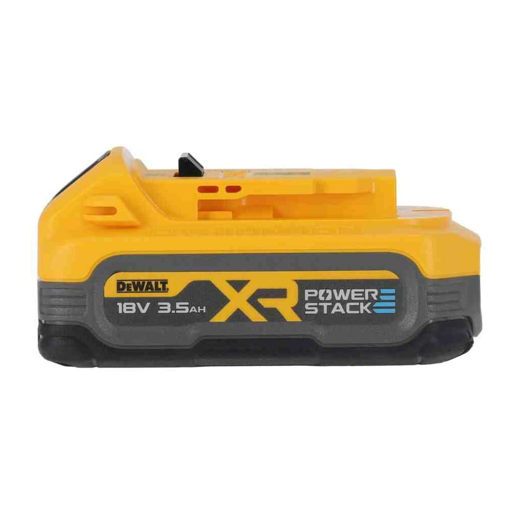 Акумулятор до електроінструменту DeWALT 18V XR Li-lon PowerStack 3.5Ah, вага 0.54 кг (DCBP318)