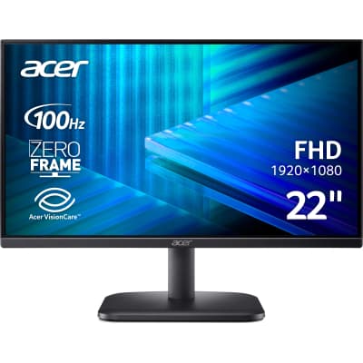 Монітор Acer 21.5" EK221QE3bi (UM.WE1EE.301) IPS Black 100Hz
