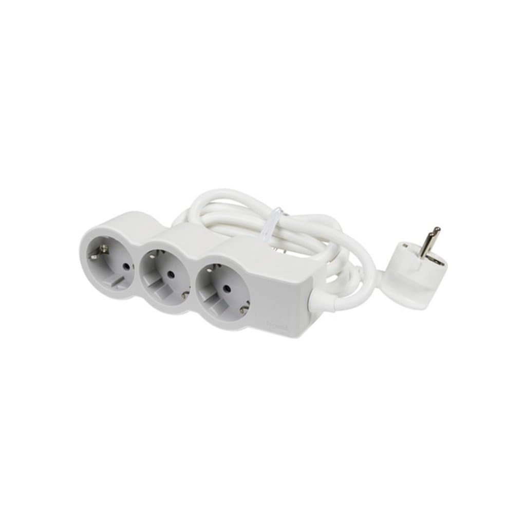 Мережевий подовжувач Legrand СТАНДАРТ 3х2К+З розетки 1.5м (694549)