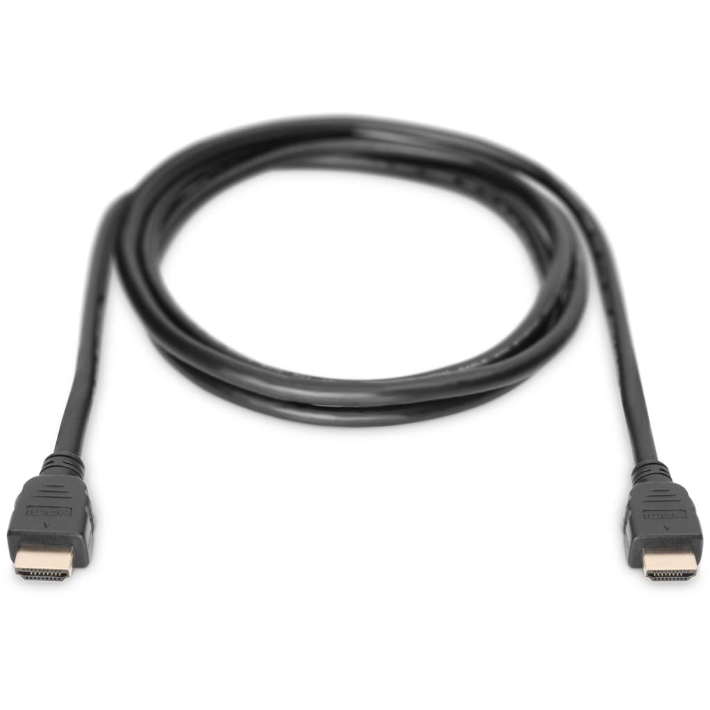Кабель мультимедійний HDMI M to HDMI M 2.0m Digitus (AK-330124-020-S)