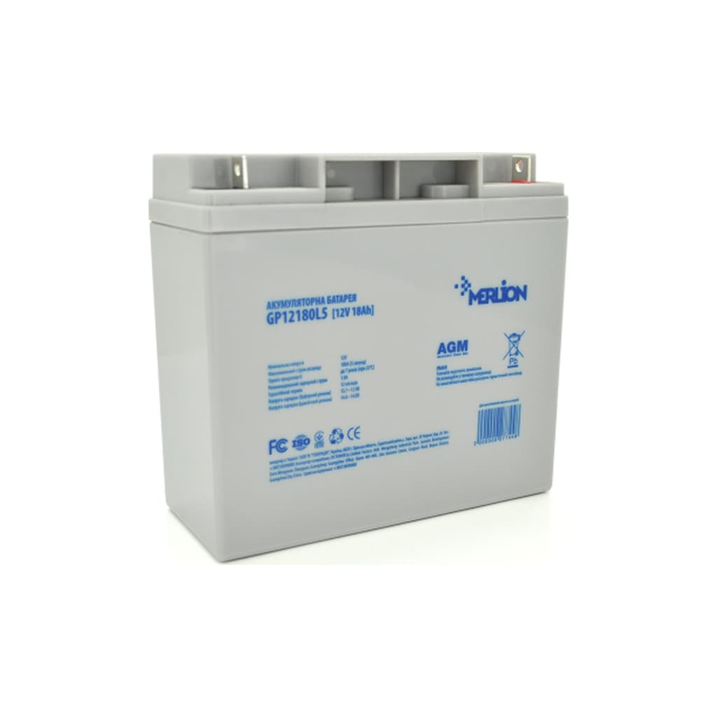 Батарея до ДБЖ Merlion 12V-18Ah (GP12180L5)