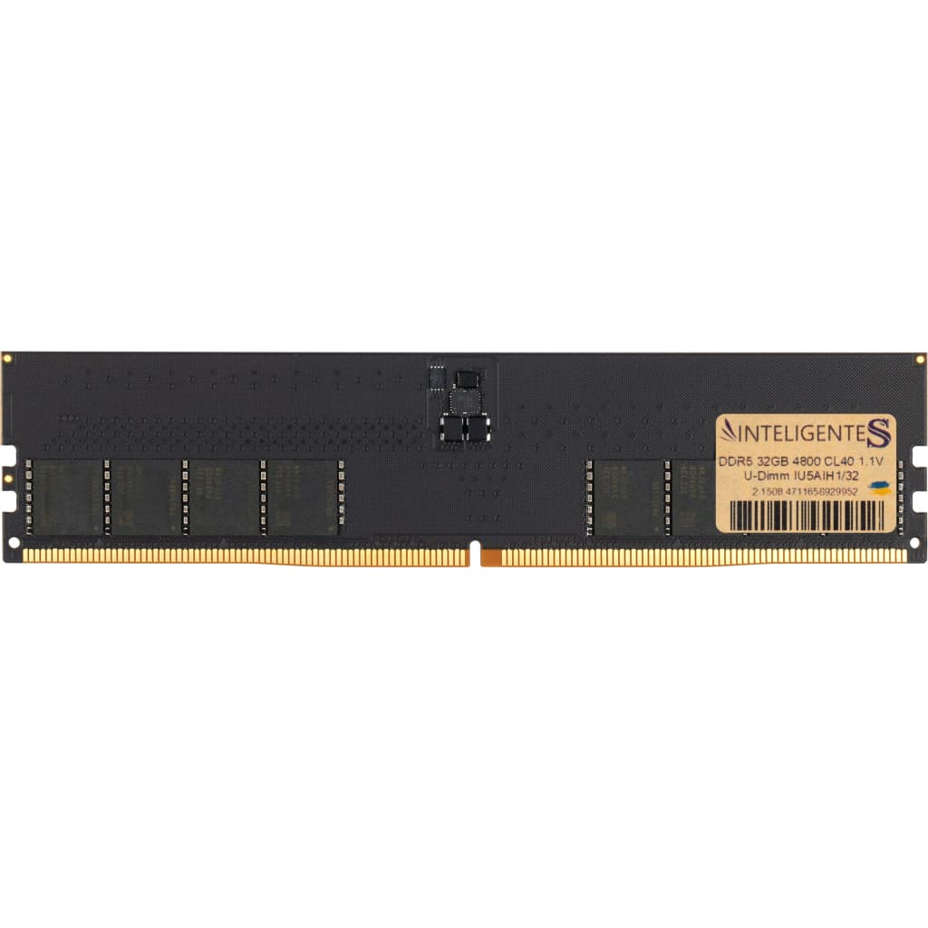 Модуль пам'яті для комп'ютера DDR5 32GB 4800 MHz INTELIGENTES (IU5AIH1/32)