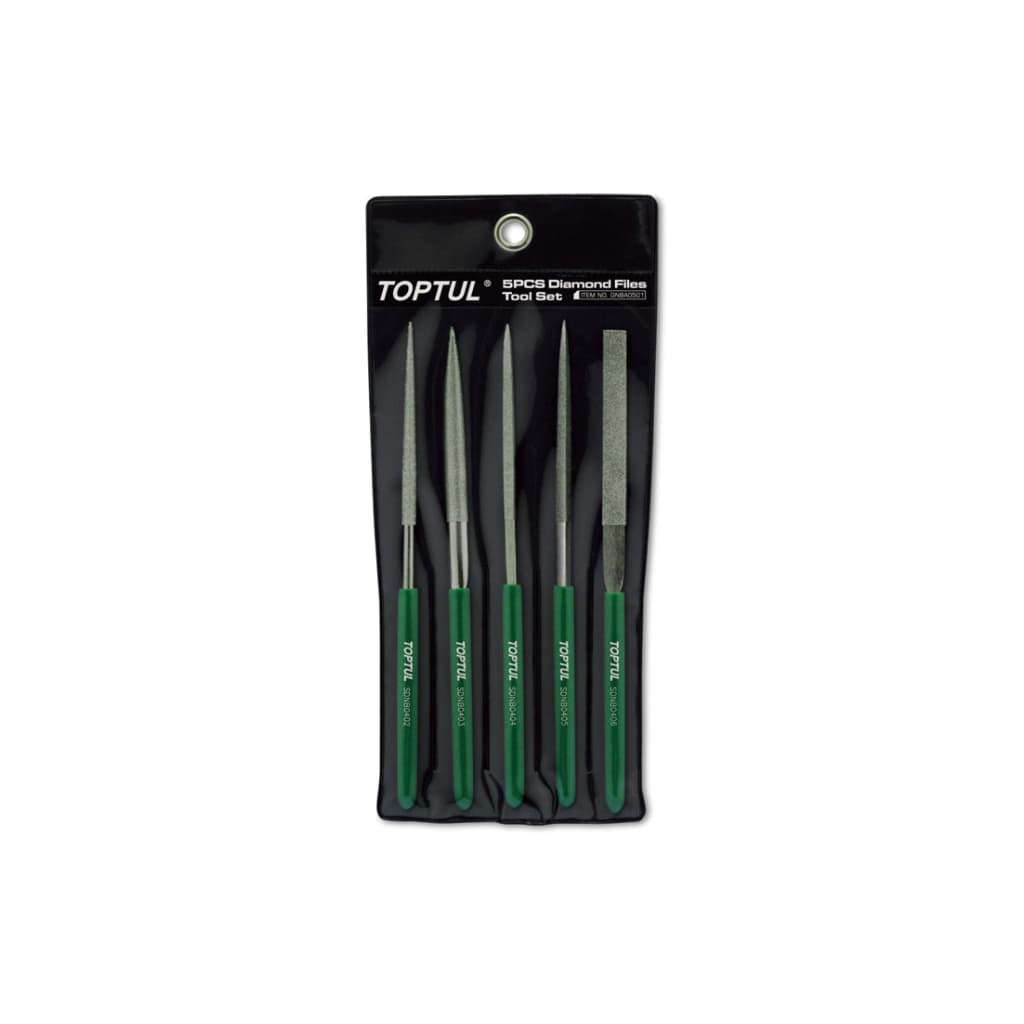 Напилок Toptul алмазних 5шт. (GNBA0501)