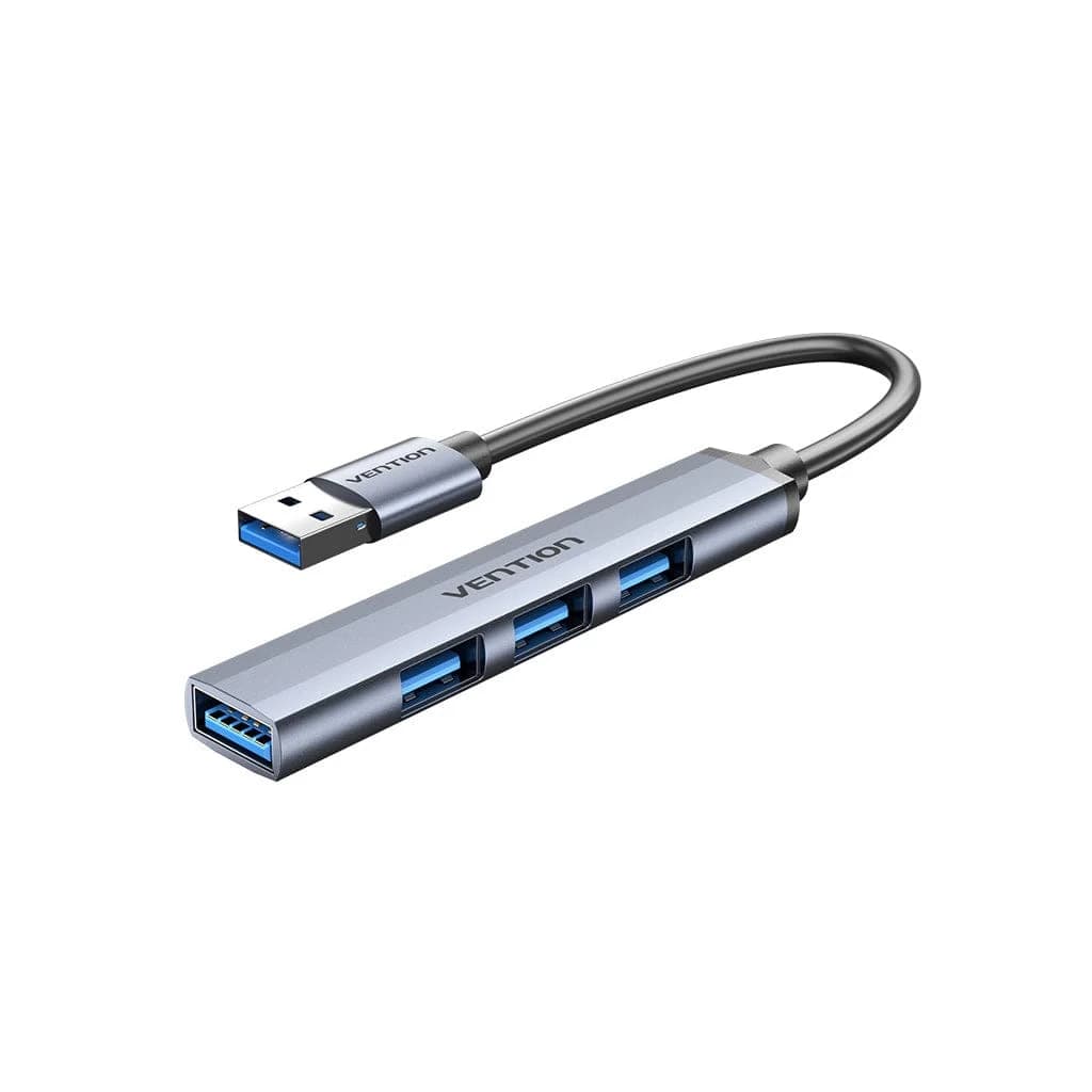 Концентратор VENTION USB 3.0 to 1xUSB 3.0 + 3xUSB 2.0 0.15m gray (CKOHB)