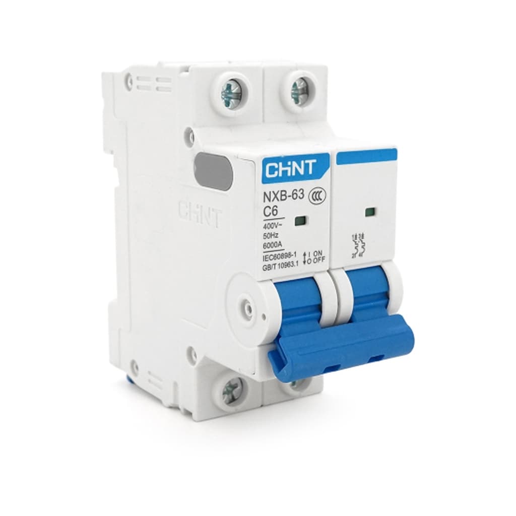 Автоматичний вимикач CHINT NXB-63-2P-C6